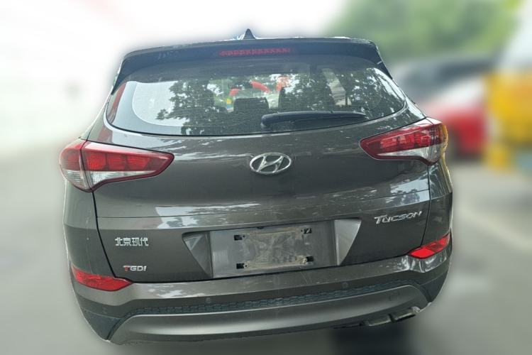 Used Hyundai Tucson 2015 1.6T Dual-Clutch Two-Wheel-Drive Smart Model Rear