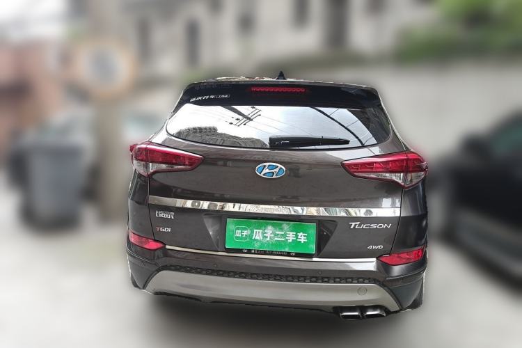 Used Hyundai Tucson 2015 1.6T Dual-Clutch Two-Wheel-Drive Leading Model Rear