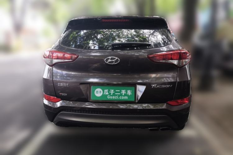 Used Hyundai Tucson 2015 1.6T Dual-Clutch Two-Wheel-Drive Smart Model Rear