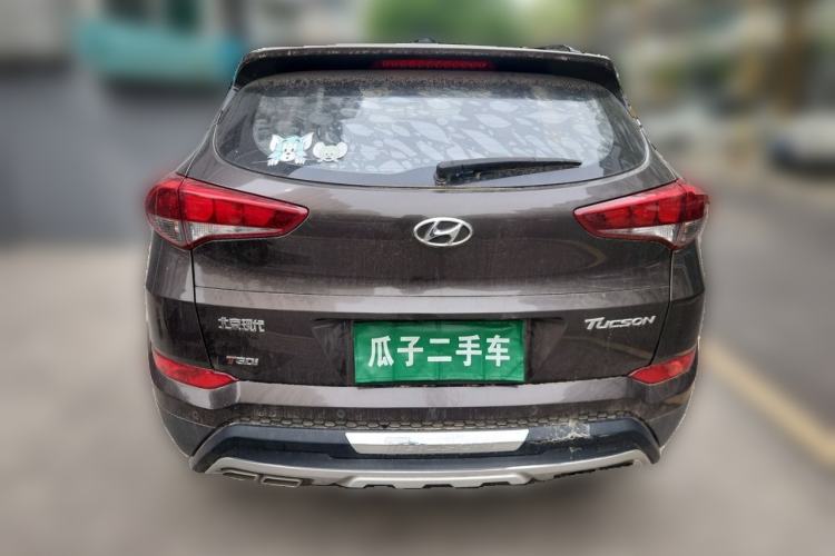 Used Hyundai Tucson 2015 1.6T Dual-Clutch Two-Wheel-Drive Smart Model Rear