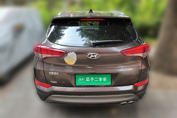 Used Hyundai Tucson 2015 1.6T Dual-Clutch Two-Wheel-Drive Smart Model Rear
