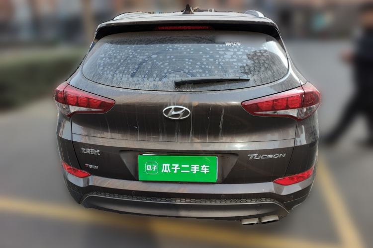 Used Hyundai Tucson 2015 1.6T Dual-Clutch Two-Wheel-Drive Smart Model Rear