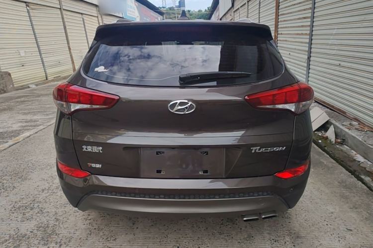Used Hyundai Tucson 2015 1.6T Dual-Clutch Two-Wheel-Drive Smart Model Rear
