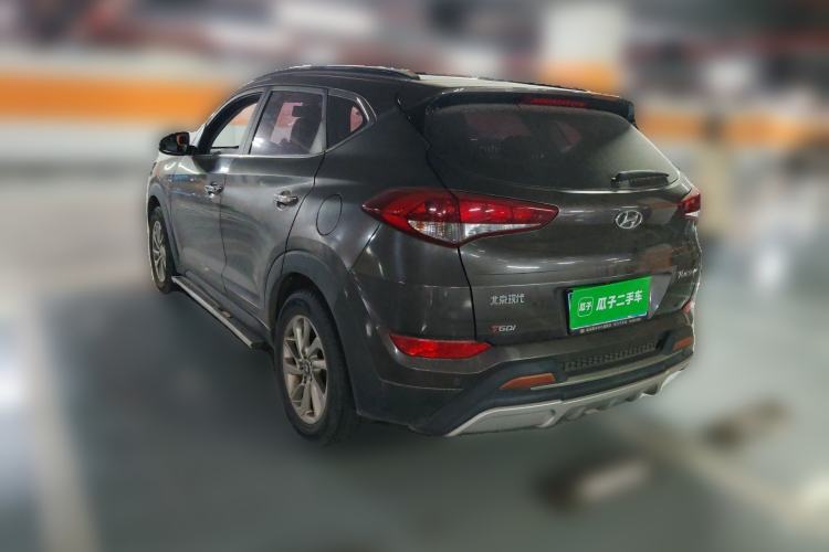 Used Hyundai Tucson 2015 1.6T Dual-Clutch Two-Wheel-Drive Smart Model Rear Left 45 Deg