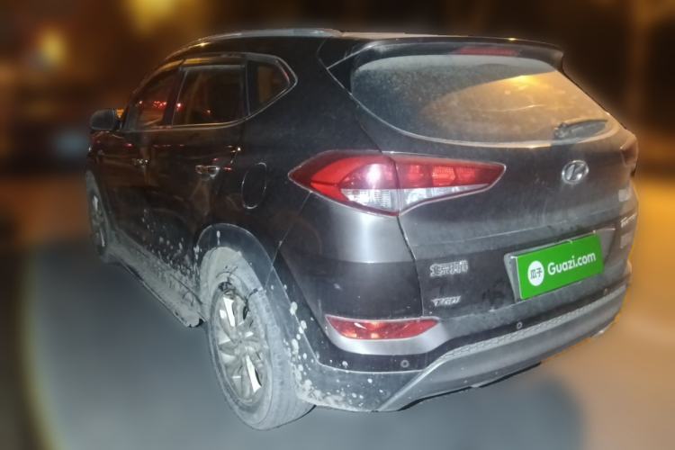 Used Hyundai Tucson 2015 1.6T Dual-Clutch Two-Wheel-Drive Smart Model Rear Left 45 Deg