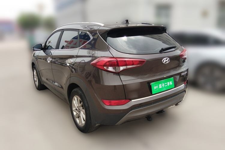 Used Hyundai Tucson 2015 1.6T Dual-Clutch Two-Wheel-Drive Smart Model Rear Left 45 Deg