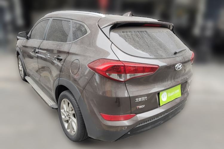 Used Hyundai Tucson 2015 1.6T Dual-Clutch Two-Wheel-Drive Smart Model Rear Left 45 Deg