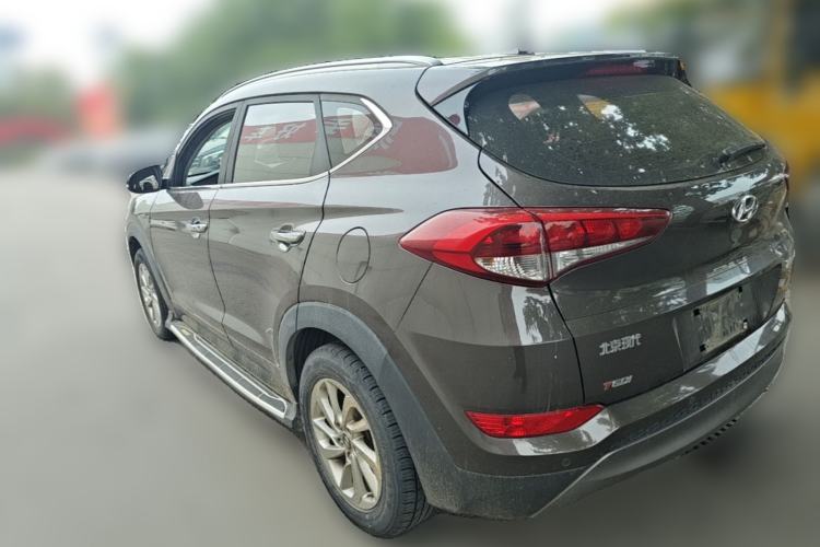 Used Hyundai Tucson 2015 1.6T Dual-Clutch Two-Wheel-Drive Smart Model Rear Left 45 Deg