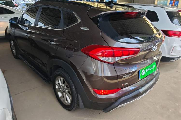 Used Hyundai Tucson 2015 1.6T Dual-Clutch Two-Wheel-Drive Smart Model Rear Left 45 Deg