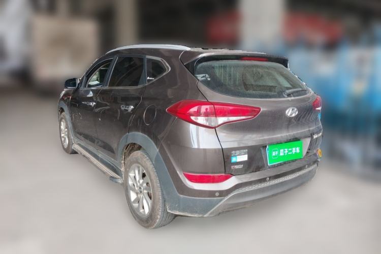 Used Hyundai Tucson 2015 1.6T Dual-Clutch Two-Wheel-Drive Smart Model Rear Left 45 Deg