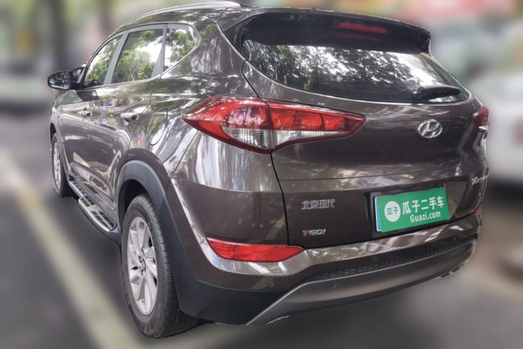 Used Hyundai Tucson 2015 1.6T Dual-Clutch Two-Wheel-Drive Smart Model Rear Left 45 Deg