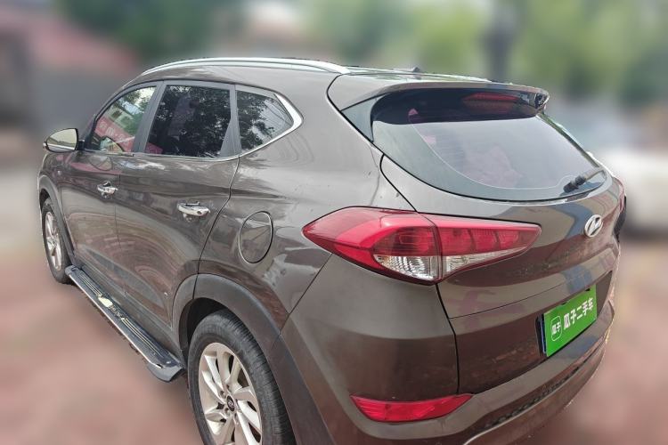 Used Hyundai Tucson 2015 1.6T Dual-Clutch Two-Wheel-Drive Smart Model Rear Left 45 Deg