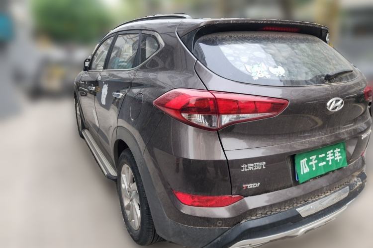 Used Hyundai Tucson 2015 1.6T Dual-Clutch Two-Wheel-Drive Smart Model Rear Left 45 Deg