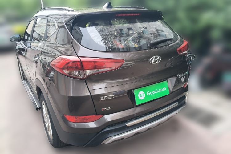 Used Hyundai Tucson 2015 1.6T Dual-Clutch Two-Wheel-Drive Smart Model Rear Left 45 Deg