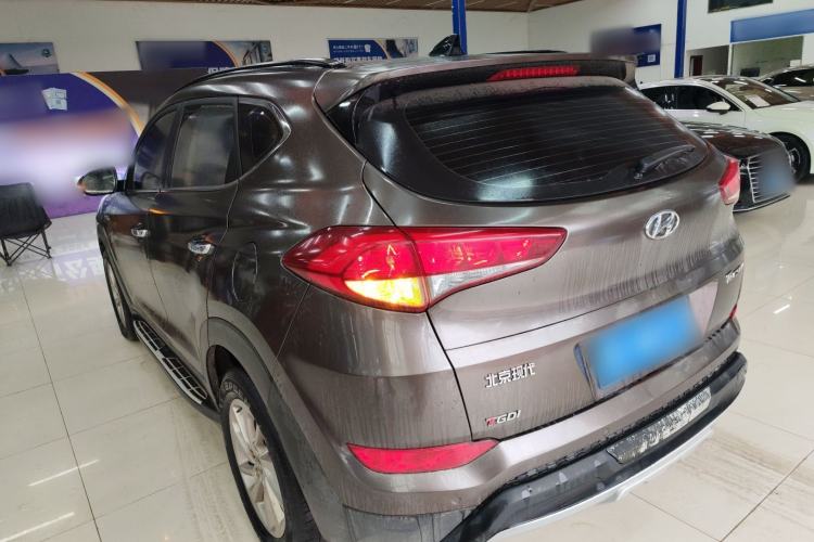 Used Hyundai Tucson 2015 1.6T Dual-Clutch Two-Wheel-Drive Smart Model Rear Left 45 Deg
