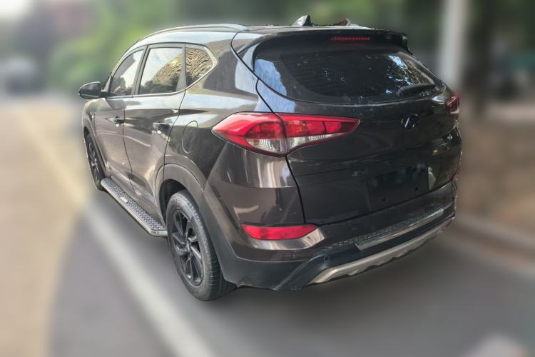 Used Hyundai Tucson 2015 1.6T Dual-Clutch Two-Wheel-Drive Smart Model Rear Left 45 Deg