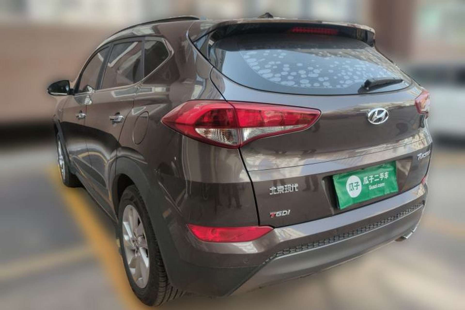 Used Hyundai Tucson 2015 1.6T Dual-Clutch Two-Wheel-Drive Smart Model Rear Left 45 Deg