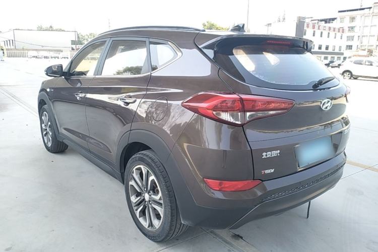 Used Hyundai Tucson 2015 1.6T Dual-Clutch Four-Wheel Drive Flagship Model Rear Left 45 Deg