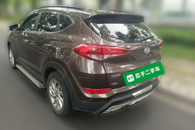 Used Hyundai Tucson 2015 1.6T Dual-Clutch Two-Wheel-Drive Smart Model Rear Left 45 Deg