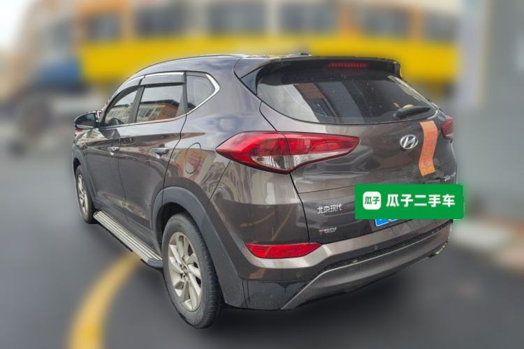 Used Hyundai Tucson 2015 1.6T Dual-Clutch Two-Wheel-Drive Smart Model Rear Left 45 Deg