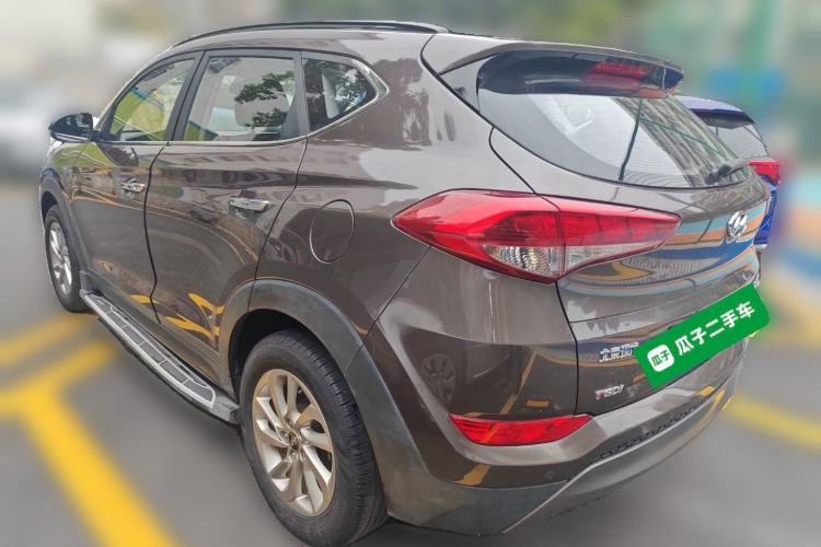 Used Hyundai Tucson 2015 1.6T Dual-Clutch Two-Wheel-Drive Smart Model Rear Left 45 Deg