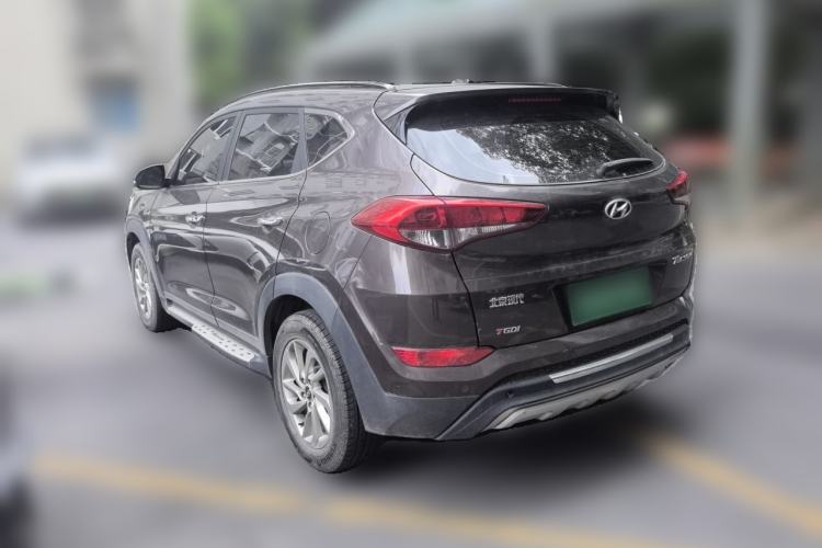 Used Hyundai Tucson 2015 1.6T Dual-Clutch Two-Wheel-Drive Smart Model Rear Left 45 Deg