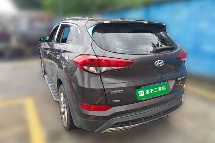 Used Hyundai Tucson 2015 1.6T Dual-Clutch Two-Wheel-Drive Smart Model Rear Left 45 Deg