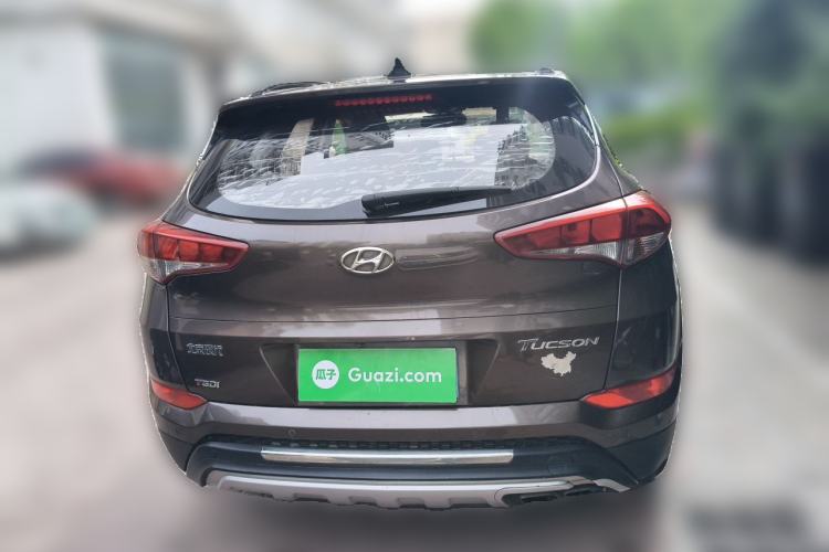 Used Hyundai Tucson 2015 1.6T Dual-Clutch Two-Wheel-Drive Smart Model Rear
