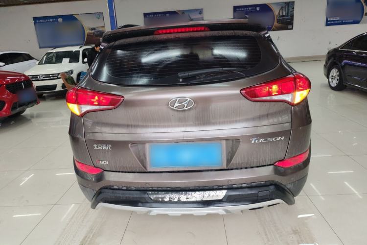 Used Hyundai Tucson 2015 1.6T Dual-Clutch Two-Wheel-Drive Smart Model Rear
