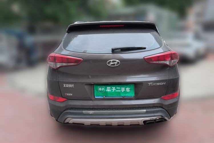 Used Hyundai Tucson 2015 1.6T Dual-Clutch Two-Wheel-Drive Smart Model Rear