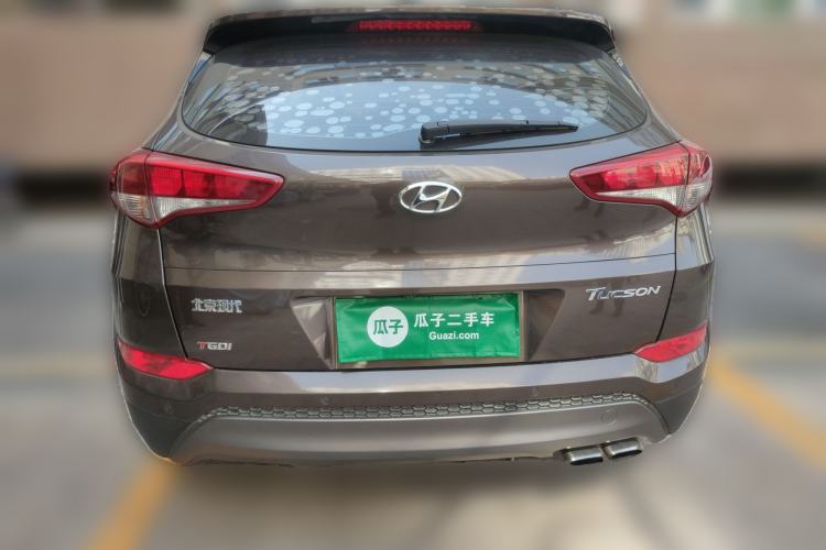 Used Hyundai Tucson 2015 1.6T Dual-Clutch Two-Wheel-Drive Smart Model Rear