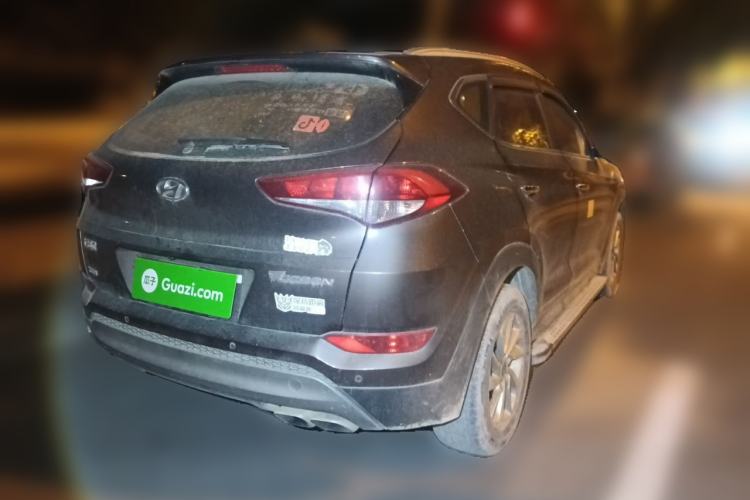 Used Hyundai Tucson 2015 1.6T Dual-Clutch Two-Wheel-Drive Smart Model Rear Right 45 Deg