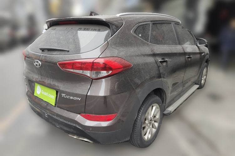 Used Hyundai Tucson 2015 1.6T Dual-Clutch Two-Wheel-Drive Smart Model Rear Right 45 Deg
