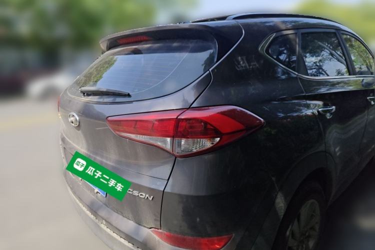 Used Hyundai Tucson 2015 1.6T Dual-Clutch Two-Wheel-Drive Smart Model Rear Right 45 Deg