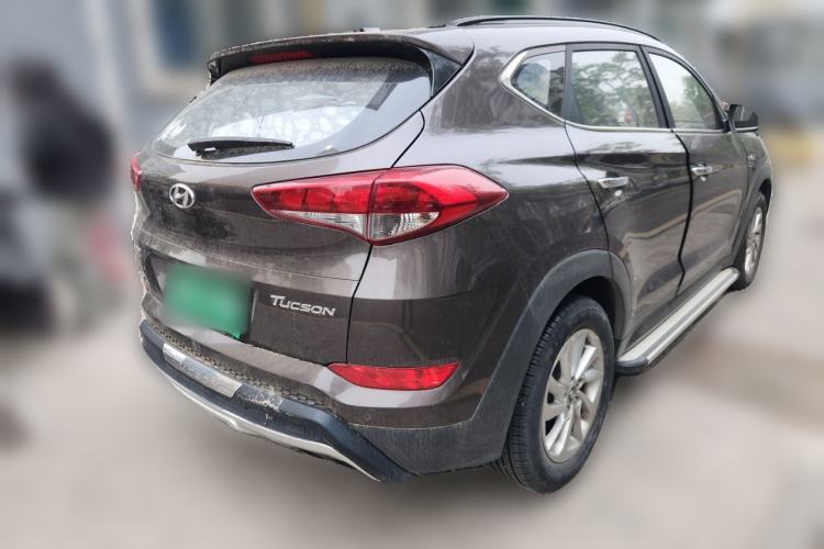 Used Hyundai Tucson 2015 1.6T Dual-Clutch Two-Wheel-Drive Smart Model Rear Right 45 Deg