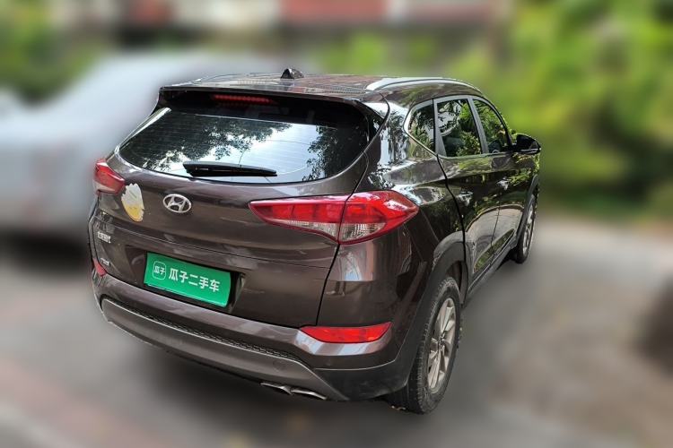 Used Hyundai Tucson 2015 1.6T Dual-Clutch Two-Wheel-Drive Smart Model Rear Right 45 Deg