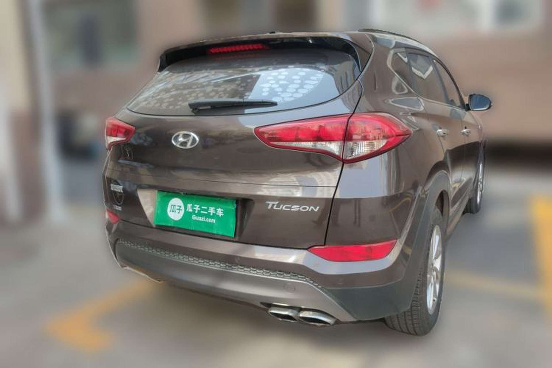 Used Hyundai Tucson 2015 1.6T Dual-Clutch Two-Wheel-Drive Smart Model Rear Right 45 Deg