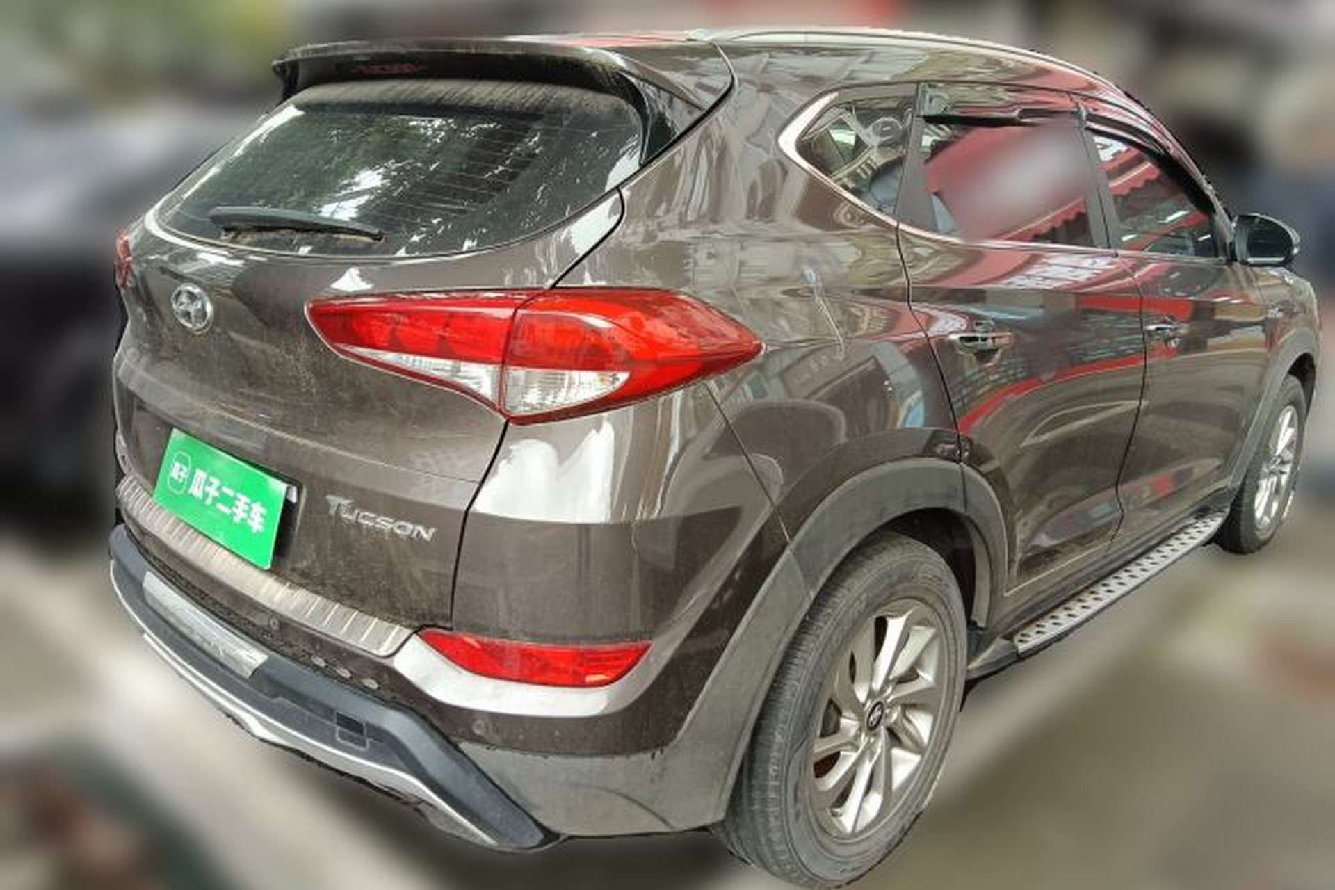 Used Hyundai Tucson 2015 1.6T Dual-Clutch Two-Wheel-Drive Smart Model Rear Right 45 Deg