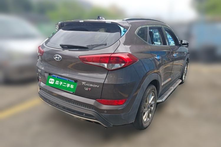 Used Hyundai Tucson 2015 1.6T Dual-Clutch Two-Wheel-Drive Smart Model Rear Right 45 Deg