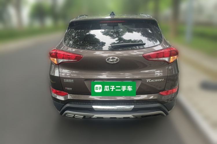 Used Hyundai Tucson 2015 1.6T Dual-Clutch Two-Wheel-Drive Smart Model Rear