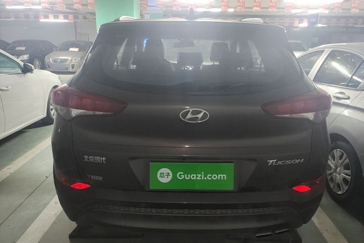 Used Hyundai Tucson 2015 1.6T Dual-Clutch Two-Wheel-Drive Smart Model Rear