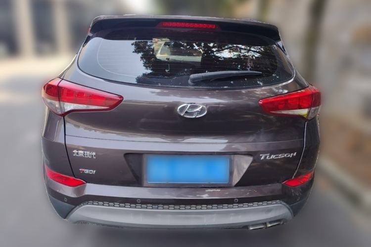 Used Hyundai Tucson 2015 1.6T Dual-Clutch Two-Wheel-Drive Smart Model Rear