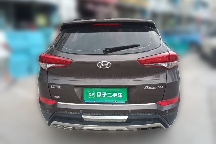 Used Hyundai Tucson 2015 1.6T Dual-Clutch Two-Wheel-Drive Leading Model Rear