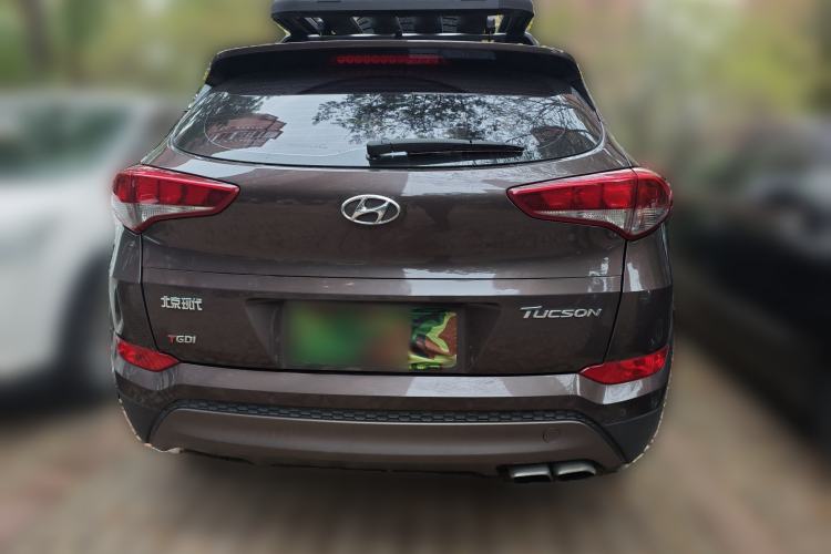 Used Hyundai Tucson 2015 1.6T Dual-Clutch Two-Wheel-Drive Smart Model Rear