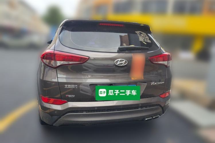 Used Hyundai Tucson 2015 1.6T Dual-Clutch Two-Wheel-Drive Smart Model Rear