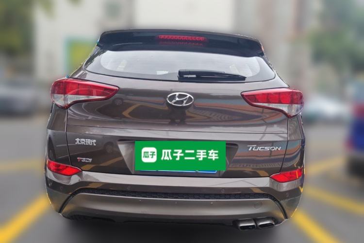 Used Hyundai Tucson 2015 1.6T Dual-Clutch Two-Wheel-Drive Smart Model Rear