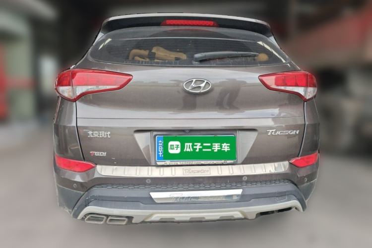 Used Hyundai Tucson 2015 1.6T Dual-Clutch Two-Wheel-Drive Smart Model Rear