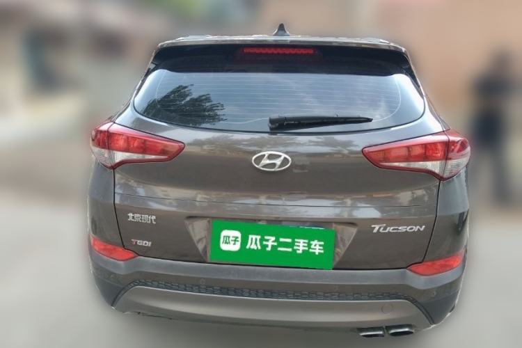 Used Hyundai Tucson 2015 1.6T Dual-Clutch Two-Wheel-Drive Smart Model Rear