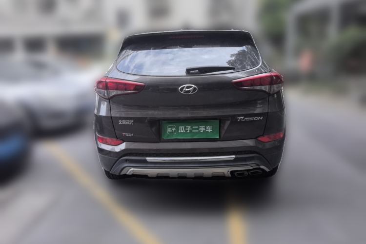 Used Hyundai Tucson 2015 1.6T Dual-Clutch Two-Wheel-Drive Smart Model Rear