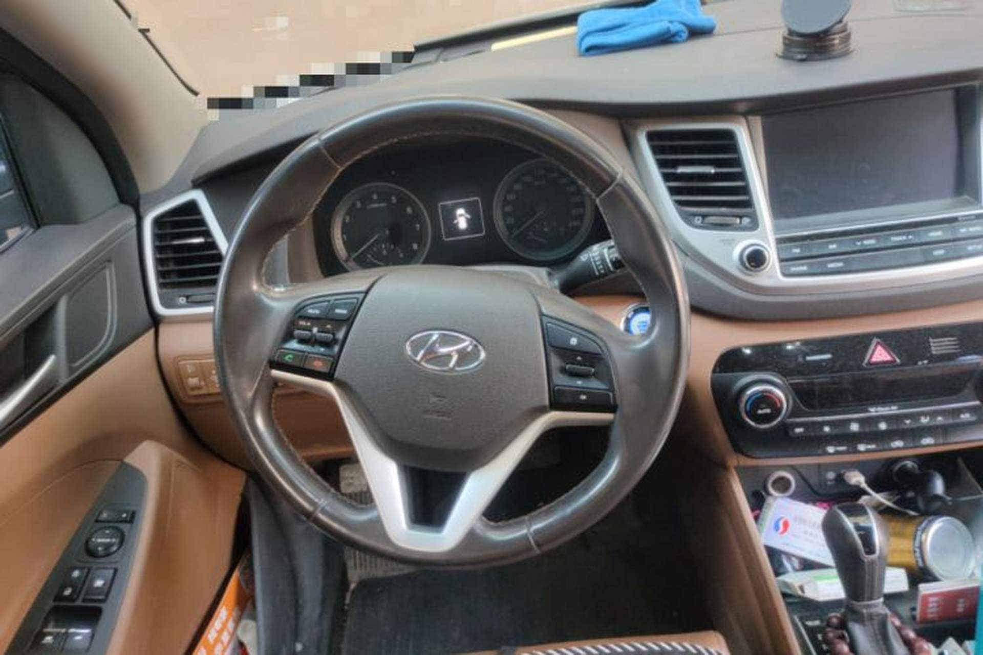 Used Hyundai Tucson 2015 1.6T Dual-Clutch Two-Wheel-Drive Smart Model Steering Wheel